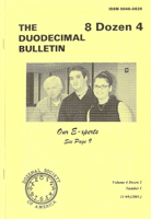 Duodecimal Bulletin Whole No 84 | Vol 42 No 1