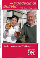 Duodecimal Bulletin Whole No 98 | Vol 4A No 1